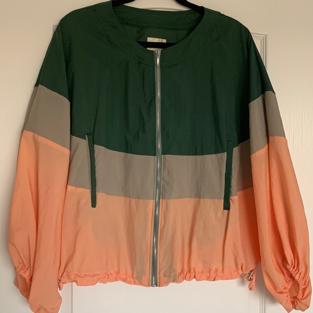 Anthropologie Elevenses Windbreaker Bomber Size M/L